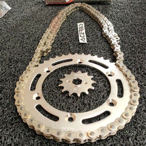 HONDA XR200 XLR200 CHAIN AND SPROCKET 540 120L 13T 42T THAILAND MADE