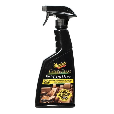 Meguiar S Gold Class Rich Leather Cleaner And Conditioner Spray Oz