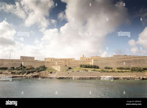 Sea View Of Fort Manoel On Manoel Island In Malta Stock Photo Alamy