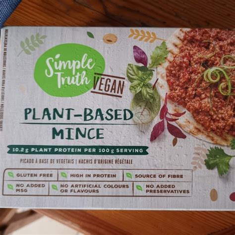 Simple Truth Plant Based Mince Review Abillion