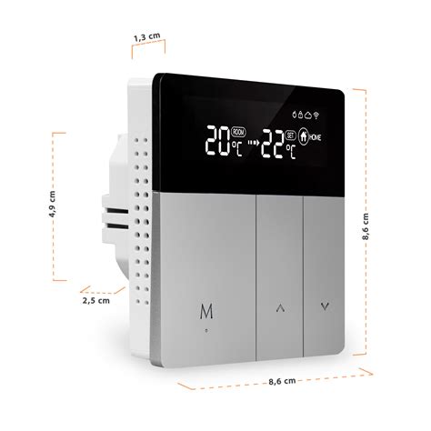 Smart WiFi Raumthermostat Fussbodenheizung Temperaturregler Thermostat