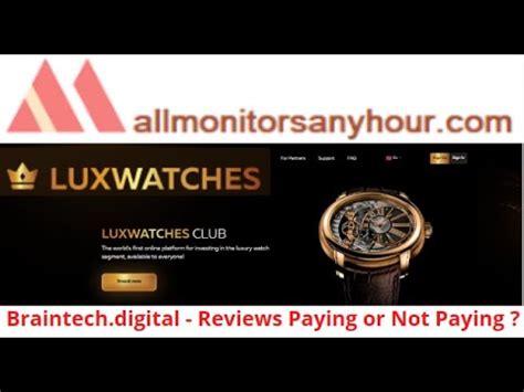 Luxwatches Club Reviews Paying Or Not Paying Hyip Daily Update