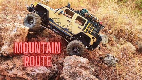 Mountain Route Jeep Wrangler 110 Scale Crawler Rc Youtube