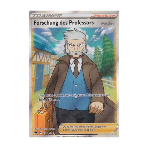 Forschung Des Professors Fullart Zenit Der K Nige Pokemon Karte