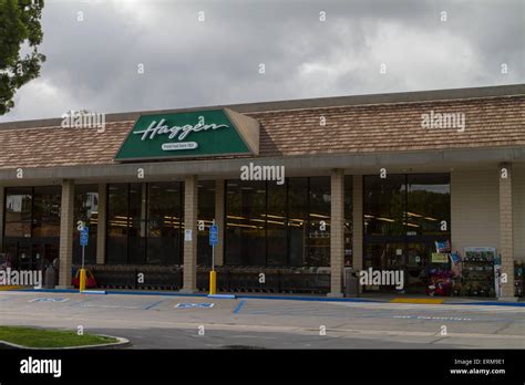 haggen independent grocery retailer store  pharmacy front exterior