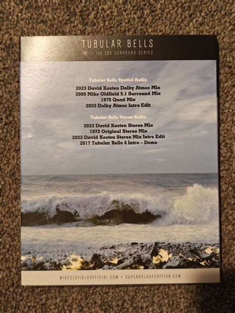 Mike Oldfield Tubular Bells Super Deluxe Edition Dolby Atmos Blu Ray