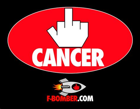 Fuck Cancer Digital Art By Mike Gonzales Fine Art America