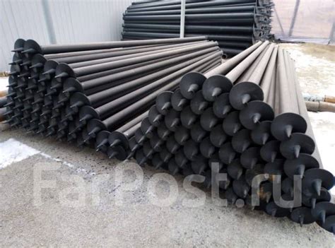 Сваи винтовые из буровой трубы ! Низкие цены! Распродажа, в наличии ...