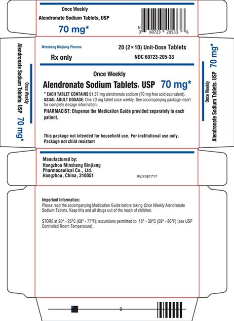 Dailymed Alendronate Alendronate Sodium Tablet