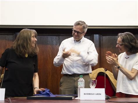 Honoris Causa a Judith Sutz comprometida y constructora de políticas