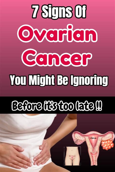 7 Signs Of Ovarian Cancer You Might Be Ignoring Adrienvhealth