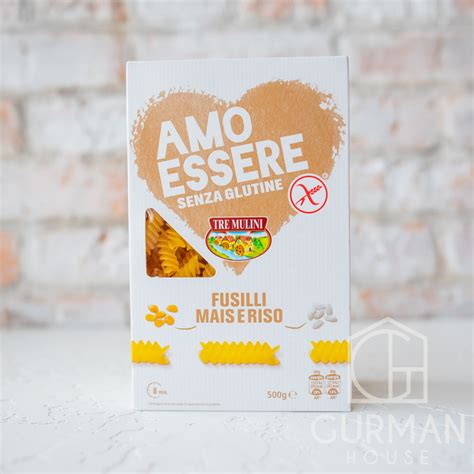Купить Безглютеновые макароны Fusilli Tre Mulini из кукурузной и ...