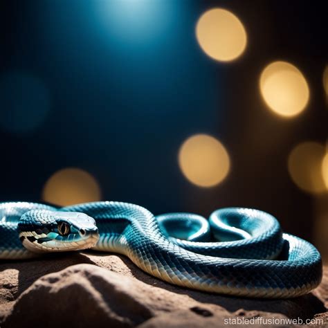 Golden Snake With Black Background Golden Wings Extend Out Wide From