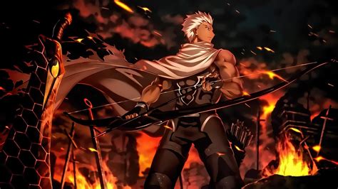 Fate Stay Night Unlimited Blade Works Archer Fate Series Sword Wallpapers Hd Desktop And