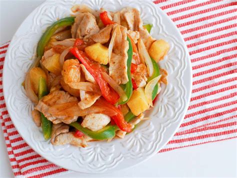 Stir Fried Sweet And Sour Pork Recipe