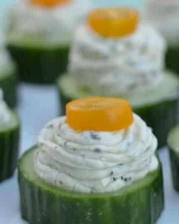 Herb Cream Cheese Cucumber Bites | Recipe | Cucumber bites, Healthy ...