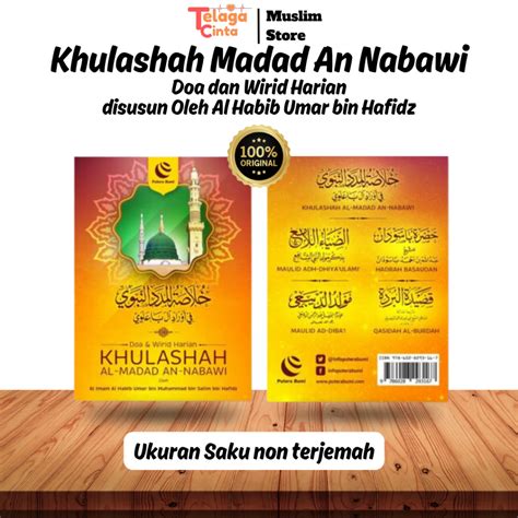 Jual DIJAMIN ORIGINAL Khulashah Madad Nabawi Khulashoh Nabawi