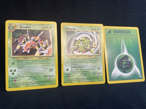 Ariados Webarak 75 111 27 111 grün neo genesis pokemon Kaufen auf Ricardo