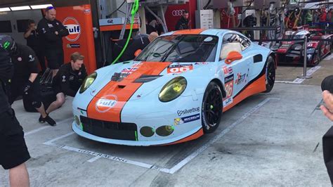 Porsche Team Pit Stop Practice Le Mans Hour Race Youtube