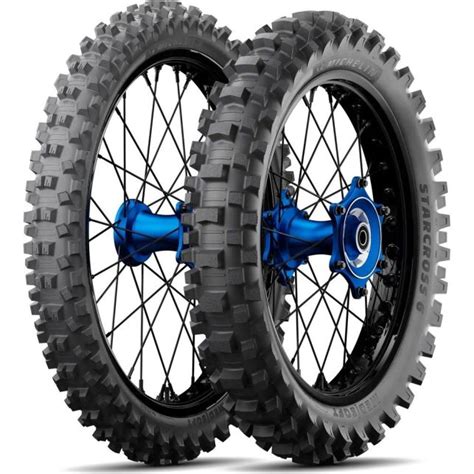 Pneu 80 100 21 51M TT NHS Starcross 6 Medium Soft Michelin Moto Expert