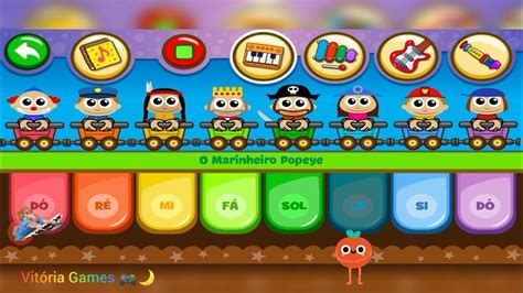 Jogo De Piano Infantil - Piano Crianças - Música e Canções/ Melhor Jogo infantil - YouTube