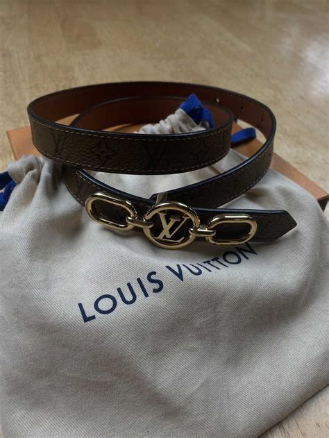 Louis Vuitton LV Circle Prime 20Mm Reversible Belt Gem