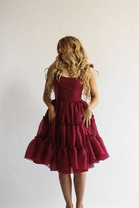 The Siena Dress in Scarlet Red | Beautiful dresses, Fancy dresses ...