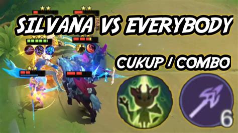 SILVANA VS EVERYBODY CUMA PAKAI SATU COMBO LANCER DAN EVA 3 MAGIC