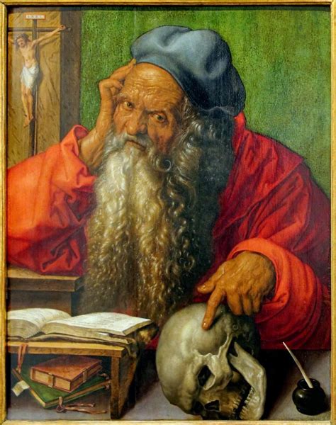 Albrecht D Rer St Jerome In His Study