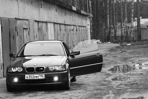 Черно-белое — BMW 3 series Coupe (E46), 2,5 л, 2002 года | фотография ...