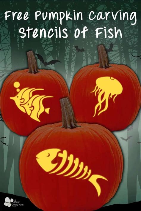 Unique Fish Pumpkin Carving Stencils Perfect For Seasoned Artists