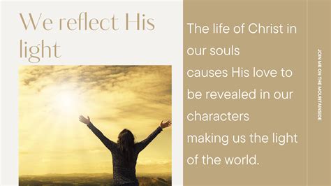 Salt and Light — Pr. Marlon's Blog