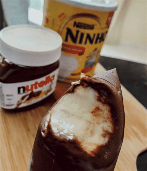 Geladinho Gourmet De Ninho Com Nutella Confeiteira