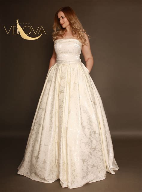 Plus Size Vintage Wedding Dress With Train Etsy