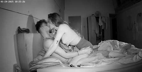 Horny Girlfriend Jerks Off Her Boyfriend IPCAM ThisVid