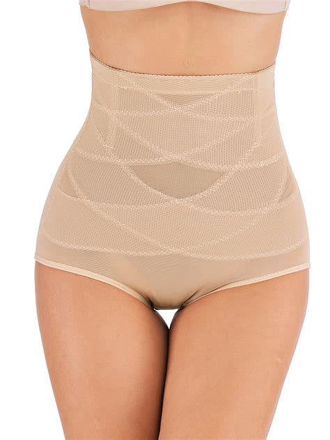 LELINTA Women S Waist Cincher Girdle Thong Shapewear High Waist Cincher