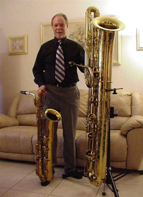 Saxophone Duo Selmer Baritone And Eppelsheim Contrabass