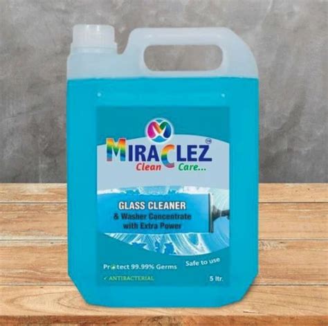 Screw Cap Miraclez Glass Cleaner Packaging Type Can 5ltr At Rs 350piece In Thane