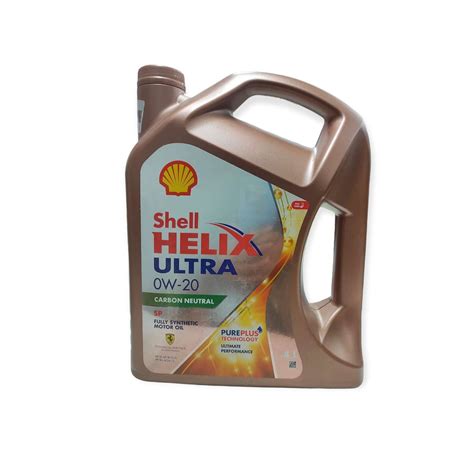 Shell Helix Ultra 0W 20 Full Synthetic 4L Hotshot Automotive