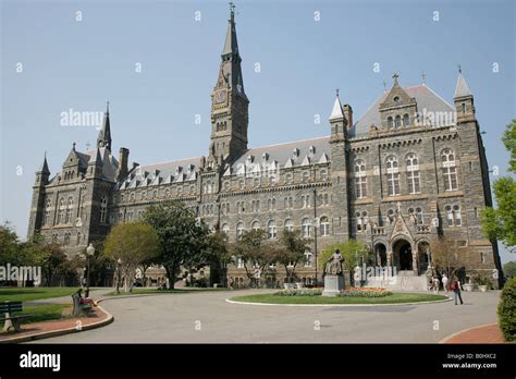 Georgetown University campus, Washington DC, USA Stock Photo - Alamy