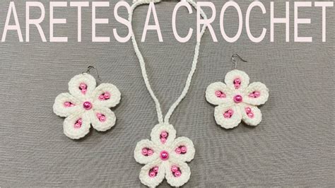 Paso A Paso Para Tejer Aretes A Crochet Youtube