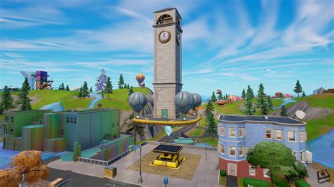 Fortnite V Map Changes Tainted Towers Chrome Spreads And More