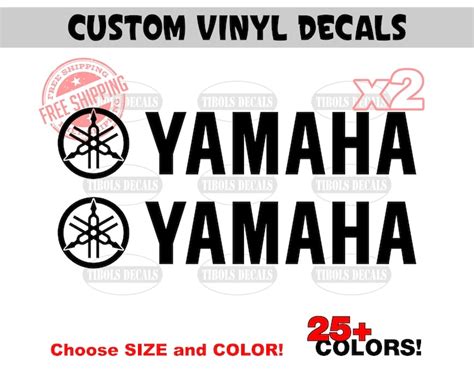 Yamaha Xt Xt Stickers Decals Aufkleber Autocollant Pegatinas Etsy