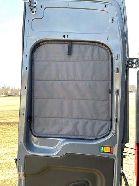 Ford Transit Rear Door Window Covers Pair Vanlife Outfitters