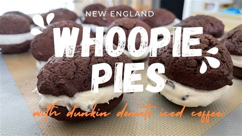 New England Whoopie Pies With Dunkin Donuts Coffee The Perfect