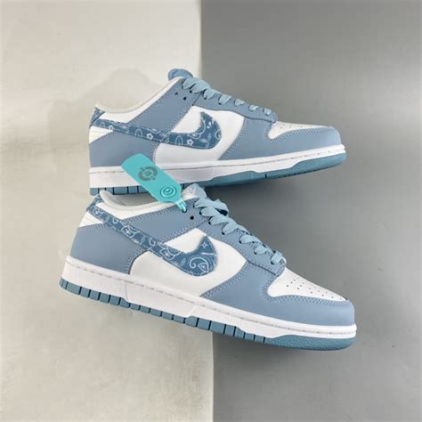 Nike Dunk Low Blue Paisley Dh For Sale The Sole Line