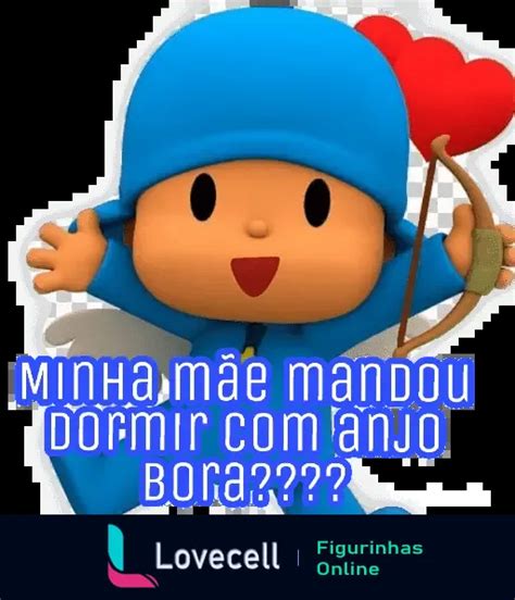 Figurinha Minha M E Mandou Dormir Anjo Cantadas Do Pocoyo Para