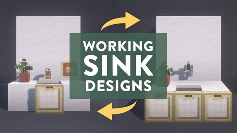 How Do You Make A Sink On Minecraft At Pedro Ross Blog