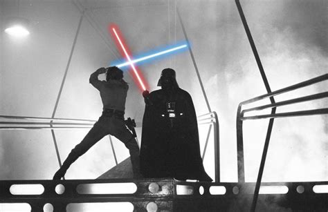 Luke Skywalker Vs Darth Vader From The Empire Strikes Back New Star