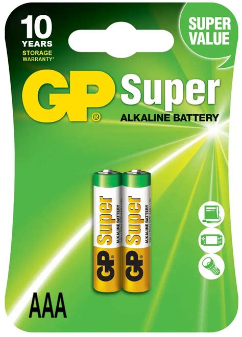 Gp Batteries Gp A Super Alkaline Aaa Battery Instructions